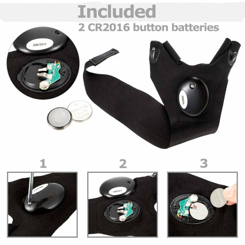 LED Flashlight Gloves