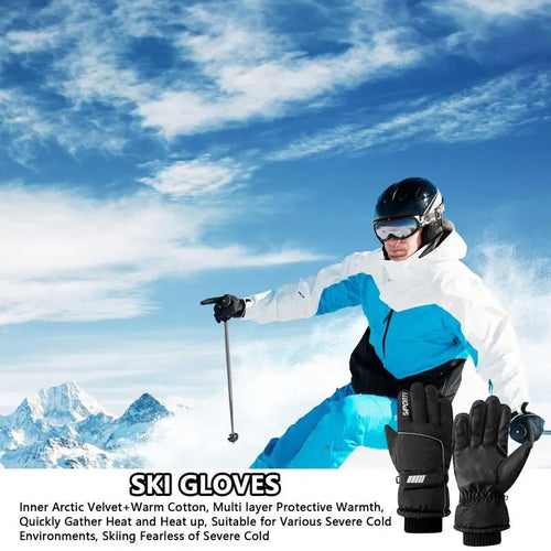 Men’s Winter Waterproof Cycling & Ski Gloves