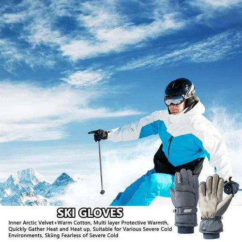 Men’s Winter Waterproof Cycling & Ski Gloves