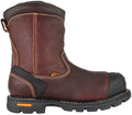 Thorogood GEN-Flex2 8” Side-Zip Wellington Pull On Work Boots for Men - Full-Grain Leather with Safety Toe Storm Welt Construction and Traction Outsole; EH Rated - 9.5 W US