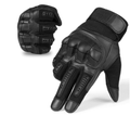 Tactical Rubber Hard Knuckle Gloves