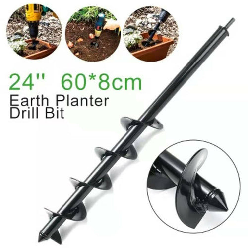 Heavy-Duty Garden Hole Digger Auger Tool