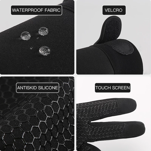 Tactical Thermal Hard Knuckle Gloves