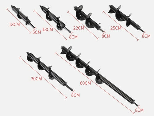 Heavy-Duty Garden Hole Digger Auger Tool