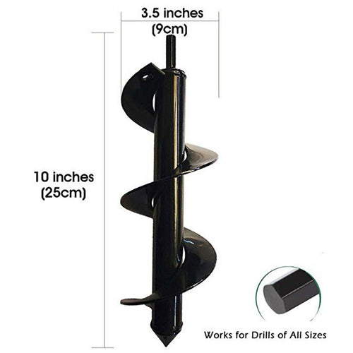 Heavy-Duty Garden Hole Digger Auger Tool